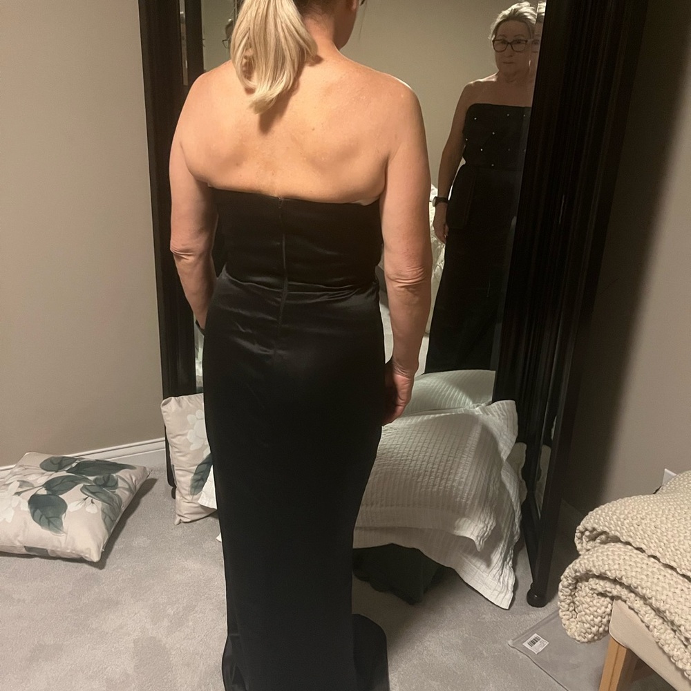 Missacc satin floor length gown - Picture 2 of 4